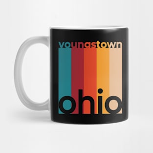 Youngstown Ohio Retro Mug